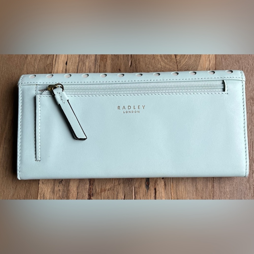 Radley London Radley Crest Broderie Flapover Large Matinee Mint Green NWOT - Picture 7 of 16